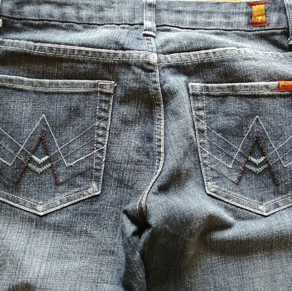 7 For All ManKind A Pocket Jeans - Picture 7 of 8